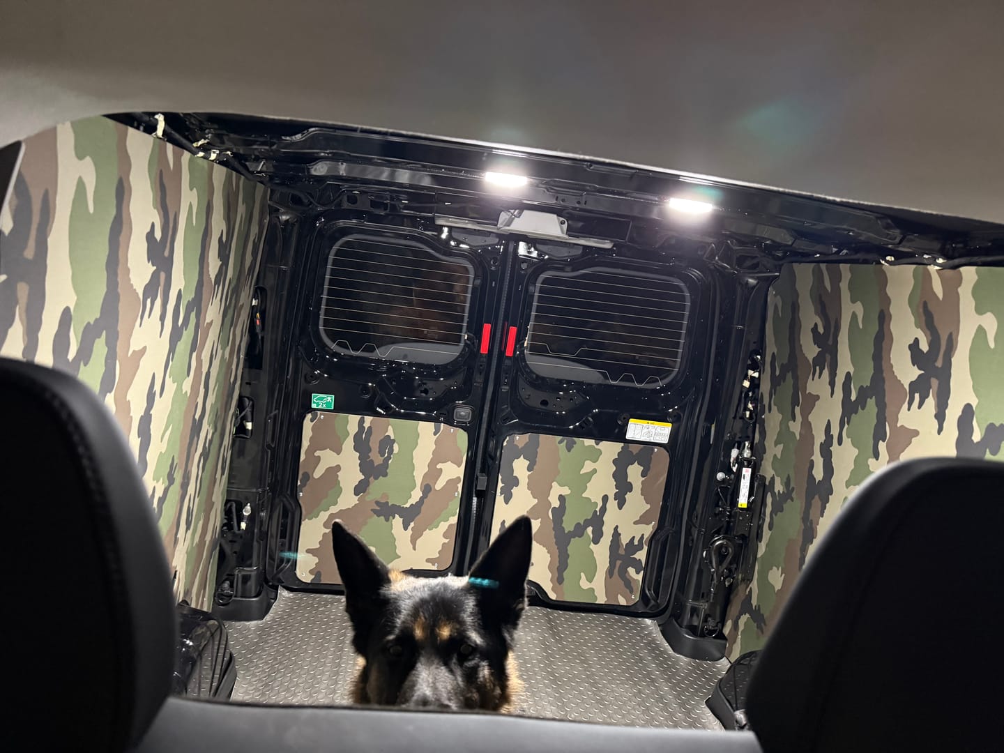 Customer photo review of Jungle Camouflage Waterproof Fabric