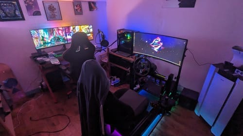 Customer photo review of Portable Monitor Stand