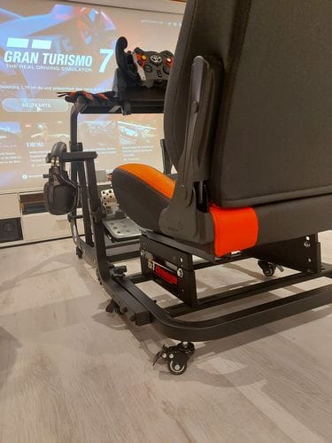 Customer photo review of Sim Racing Caster Wheels