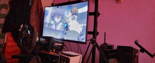 Customer photo review of Portable Monitor Stand