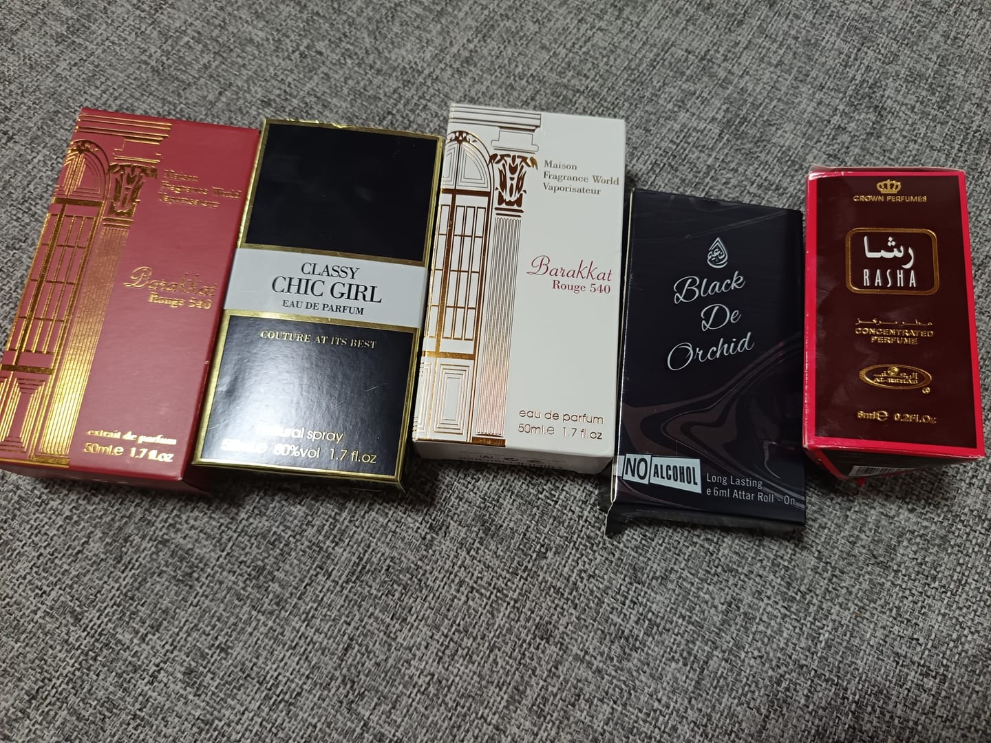 Customer photo review of Barakkat Rouge 540 EDP 50ml
