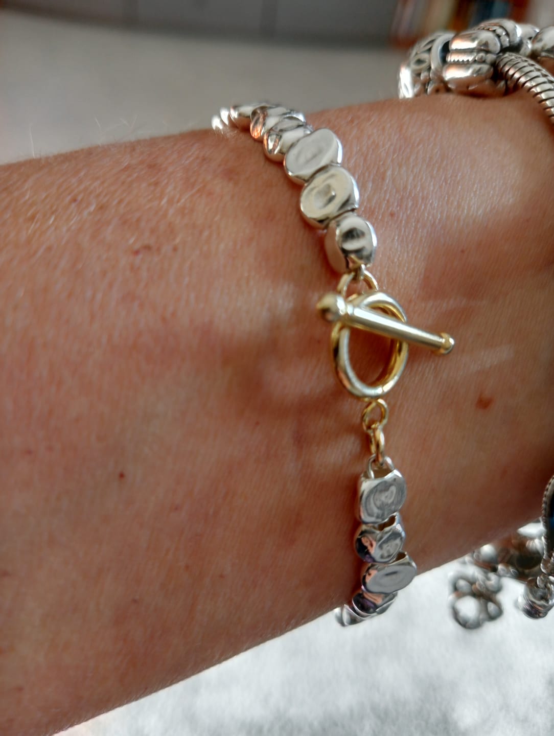 Customer photo review of Bracciale Sassolini