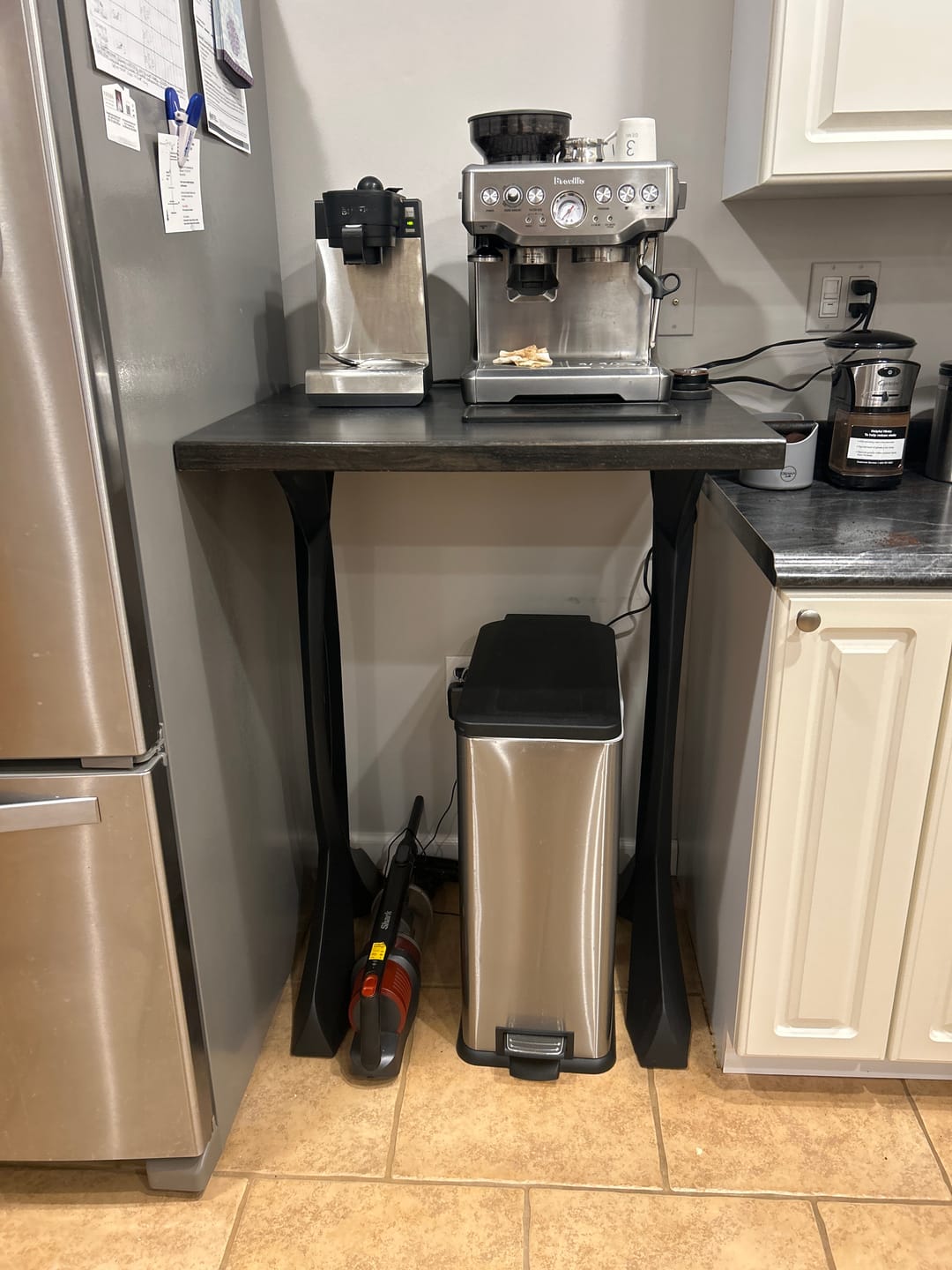 Customer photo review of Bar Table Legs 607 Curva Modern DIY Furniture