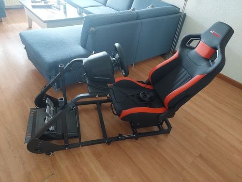 Customer photo review of Sim Racing Caster Wheels