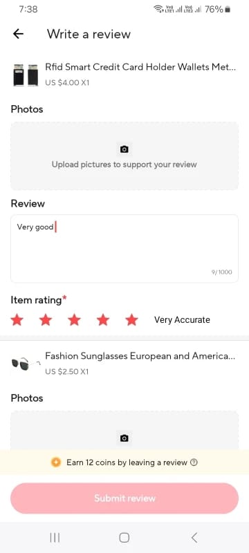 Customer photo review of Metallic Wallet Slim Pop Up RFID Cardholder — Black | KIMLUD