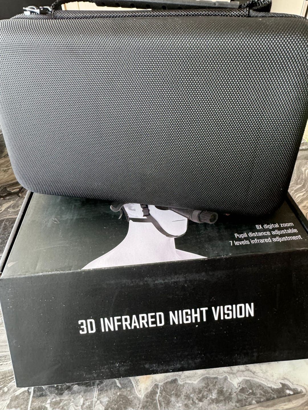 Customer photo review of 4K Tactical Night Vision Goggles Infrared Binoculars for Hunting