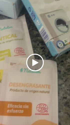 Customer video review of Eco Pastillas Lavavajillas 6 en 1 - 60 Lavados