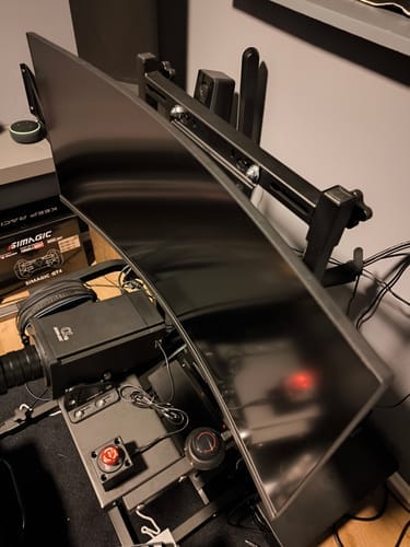 Customer photo review of ART Simulator Single Monitor Mount