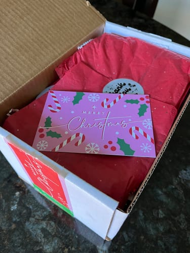 Customer photo review of Peppermint Swirl Soap