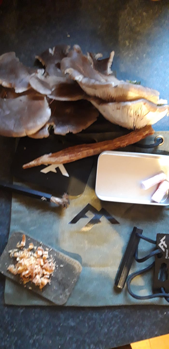 Customer photo review of Pocket Fire Kit | Includes 3" Hive Fire Starter™
