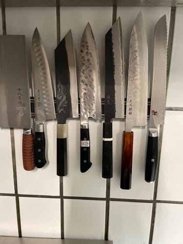 Customer photo review of Sakon Ginga Gyuto 240 mm (Oak)