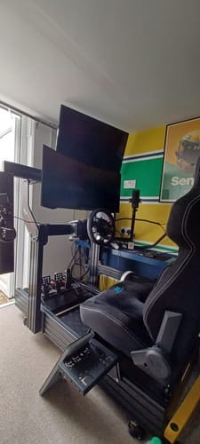 Customer photo review of PRIME Integrated Monitor Mount