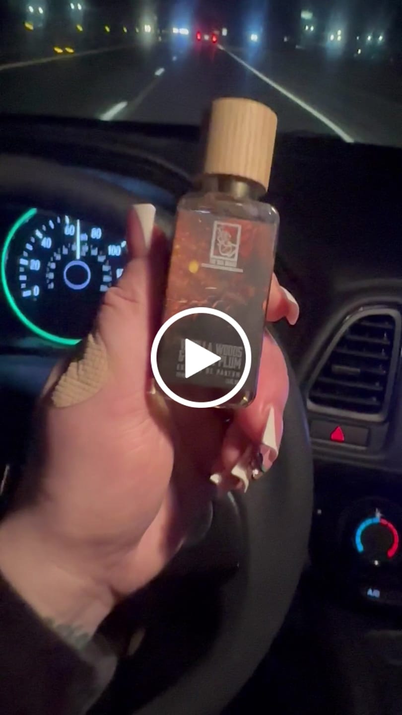 Customer video review of Vanilla Woods & Amber Plum