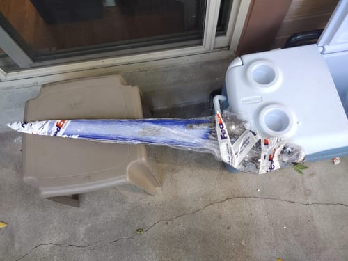 Customer photo review of Winged Gunblade OG Sword of Squall Leonhart from Final Fantasy | Squall Sword | Gunblade Sword | Final Fantasy Sword