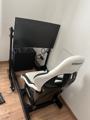 Customer photo review of Portable Monitor Stand