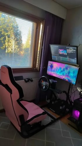 Customer photo review of ART Simulator Single Monitor Mount