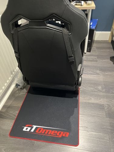 Customer photo review of Simulator Floor Mat