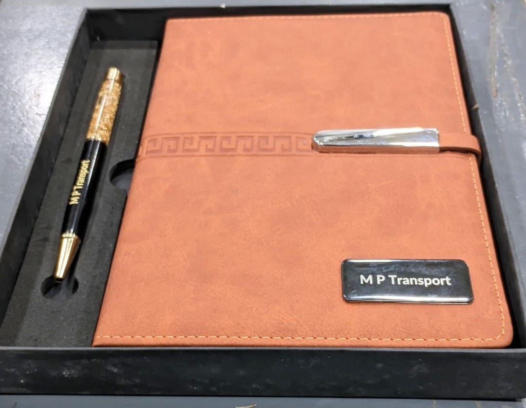 Customer photo review of 2 in 1 Diary Pen Set | Corporate Gift | PrintMine.in
