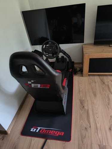 Customer photo review of Simulator Floor Mat