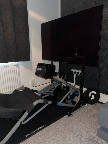 Customer photo review of Portable Monitor Stand