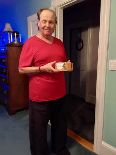 Customer photo review of Jumbo Salted Cashews