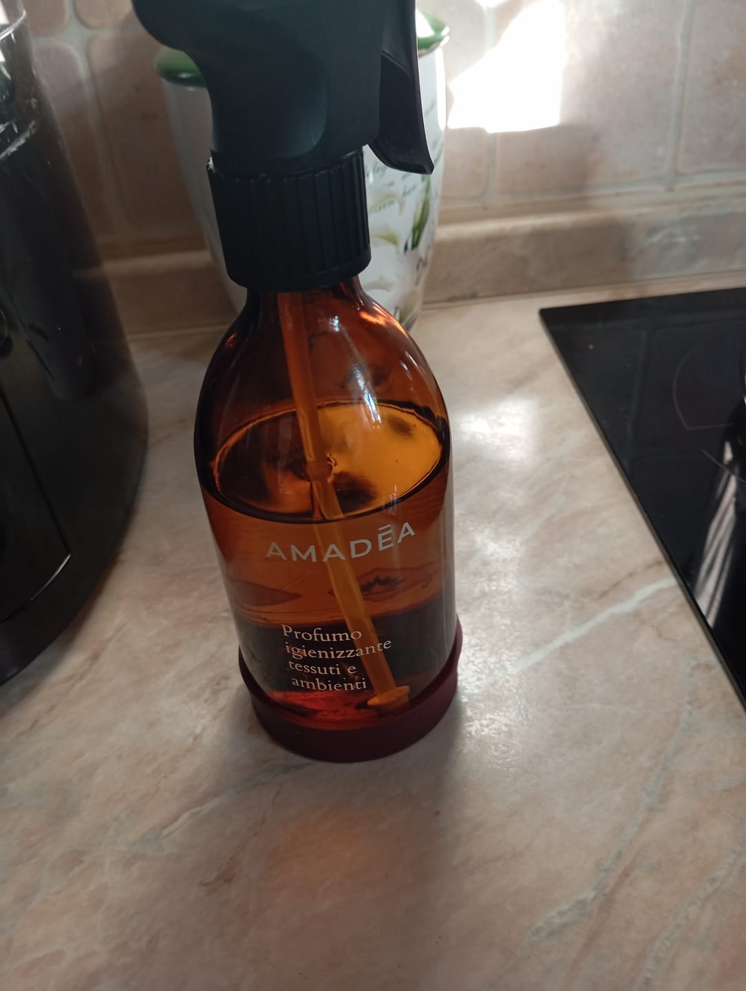 Customer photo review of Profumo igienizzante tessuti e ambienti 300ml