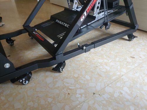 Customer photo review of Sim Racing Caster Wheels