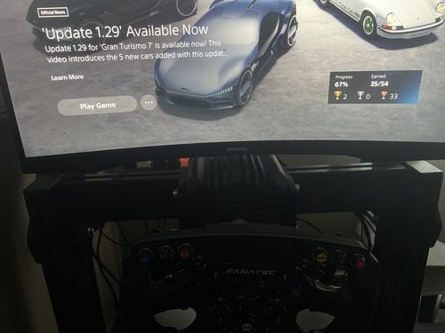Customer photo review of PRIME Fanatec Podium DD Bracket
