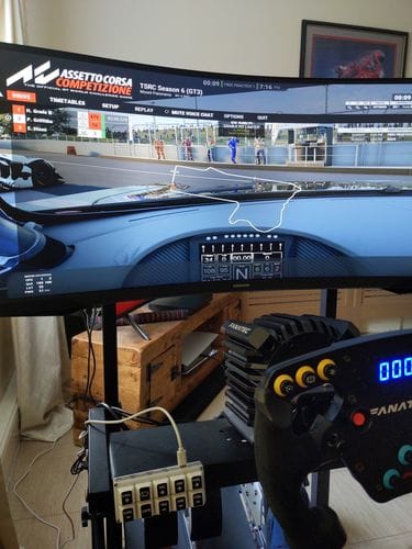 Customer photo review of ART Simulator Single Monitor Mount