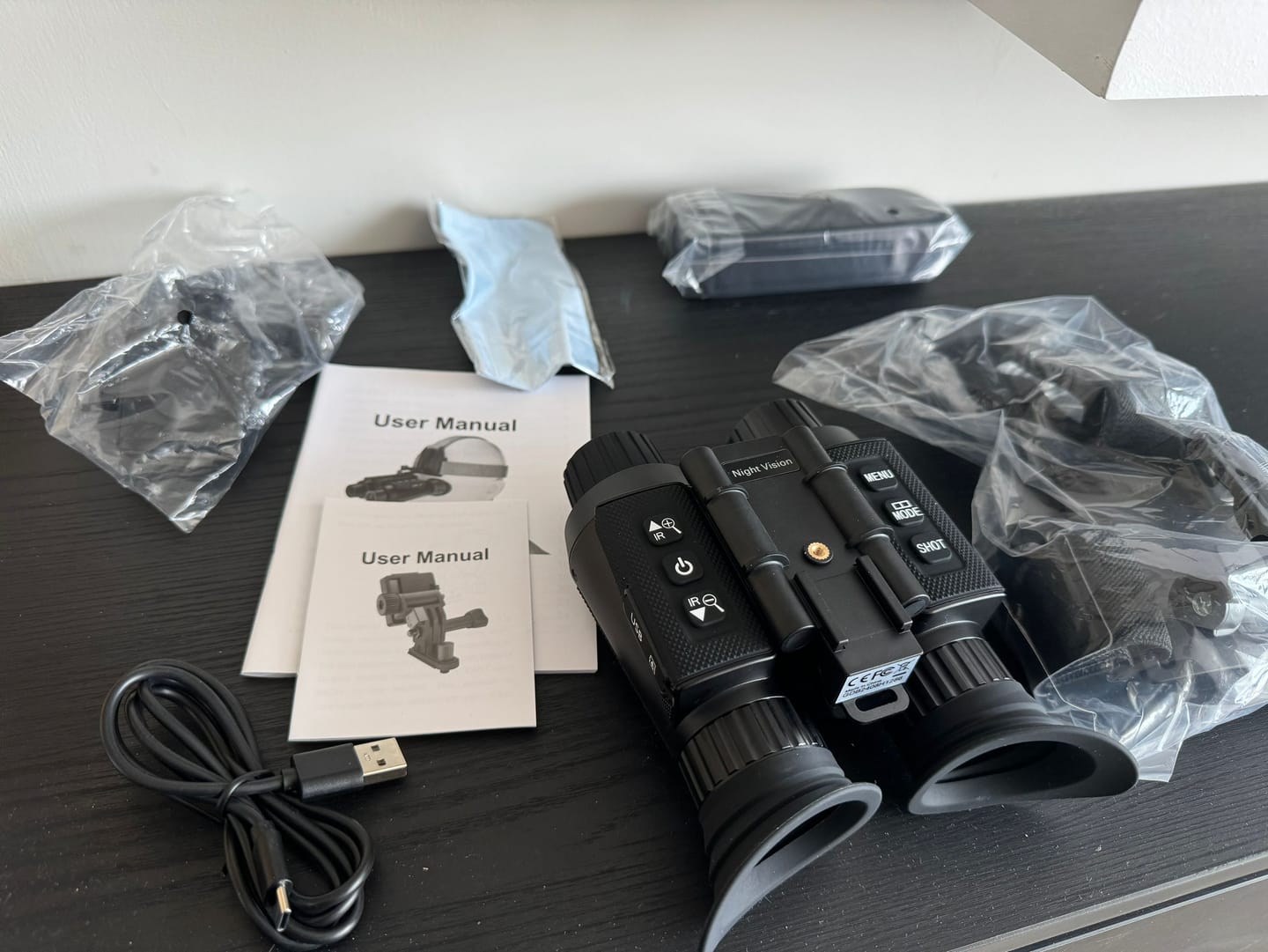 Customer photo review of 4K Tactical Night Vision Goggles Infrared Binoculars for Hunting