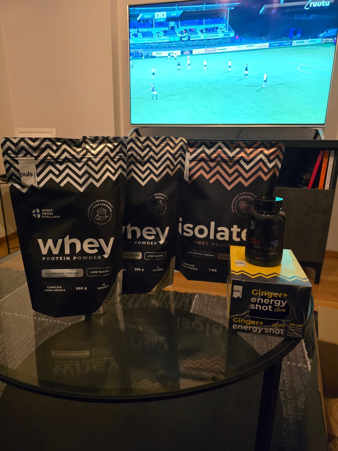 Customer photo review of WHEY ISOLATE Chocolate 1 kg