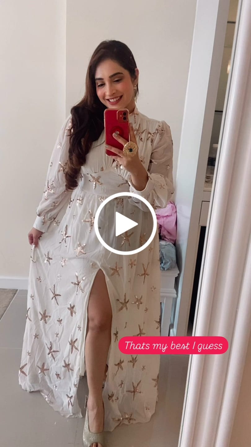 Customer video review of Suhela Maxi Dress