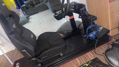 Customer photo review of Simulator Floor Mat