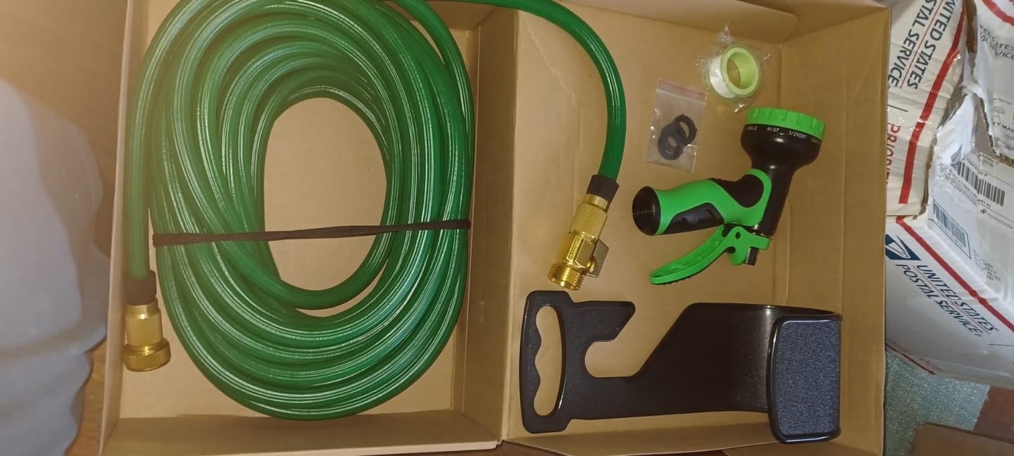 Customer photo review of Expandable Garden Magic Hose Pipe *BEST SELLER*
