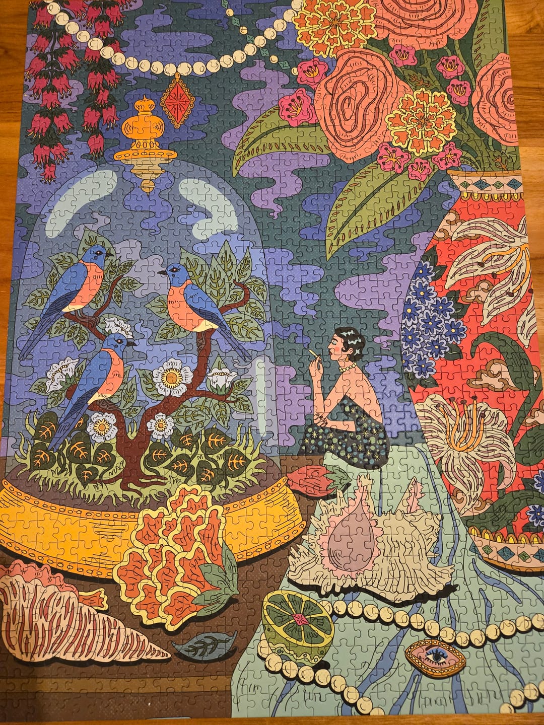 Customer photo review of Sunday Morning | 1000 Piece Puzzle
