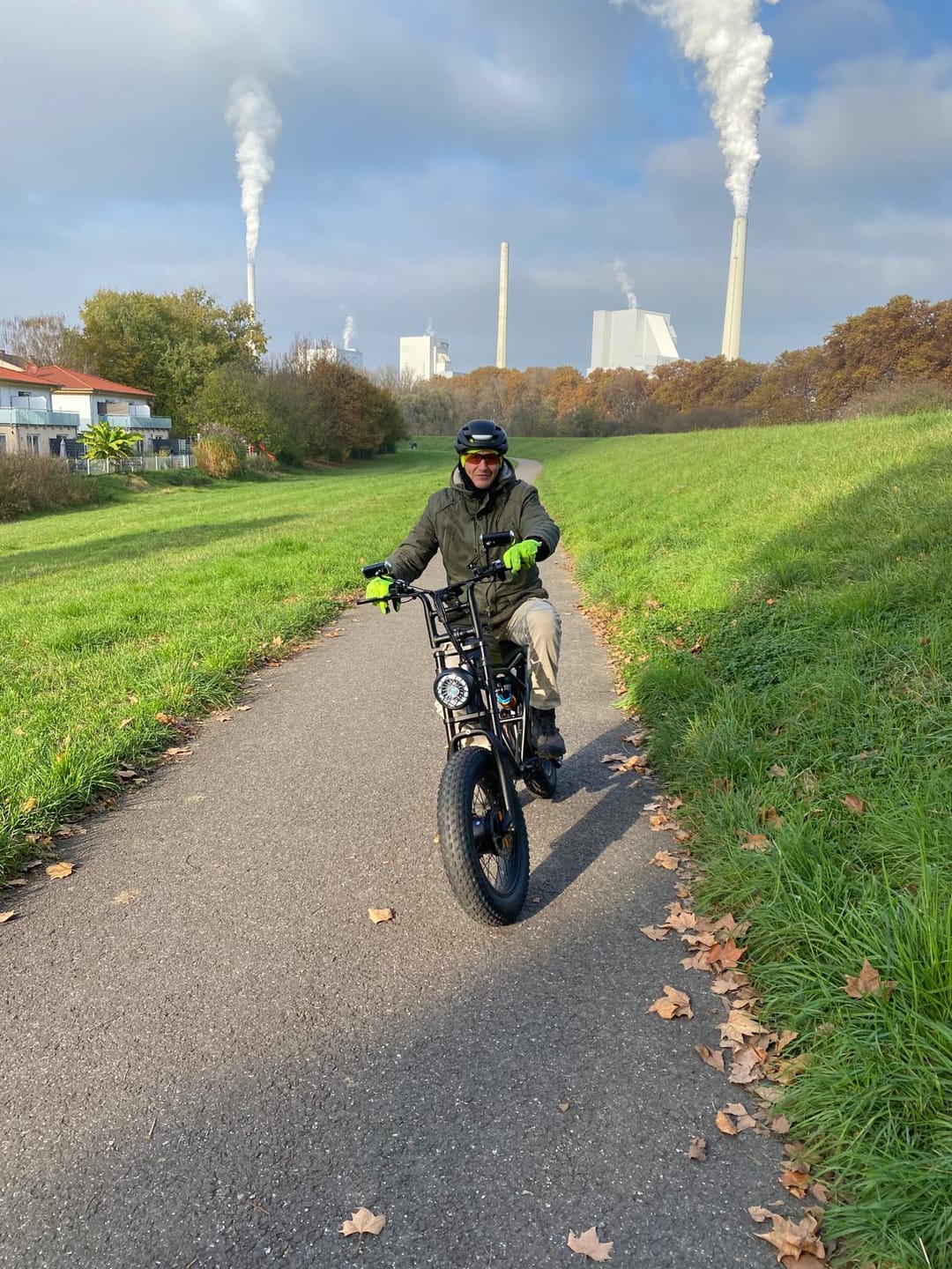 Customer photo review of Bike Accessories Combo