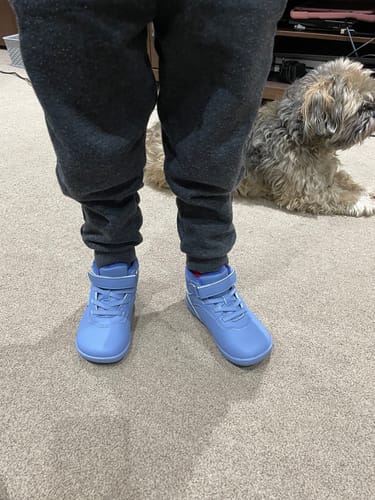 Customer photo review of Kid's Spruce - Winter Barefoot Shoes