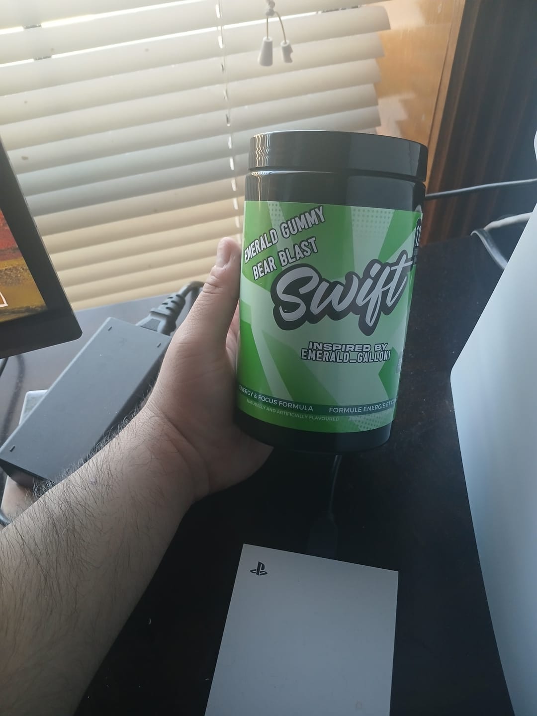 Customer photo review of Emerald Gummy Bear Blast