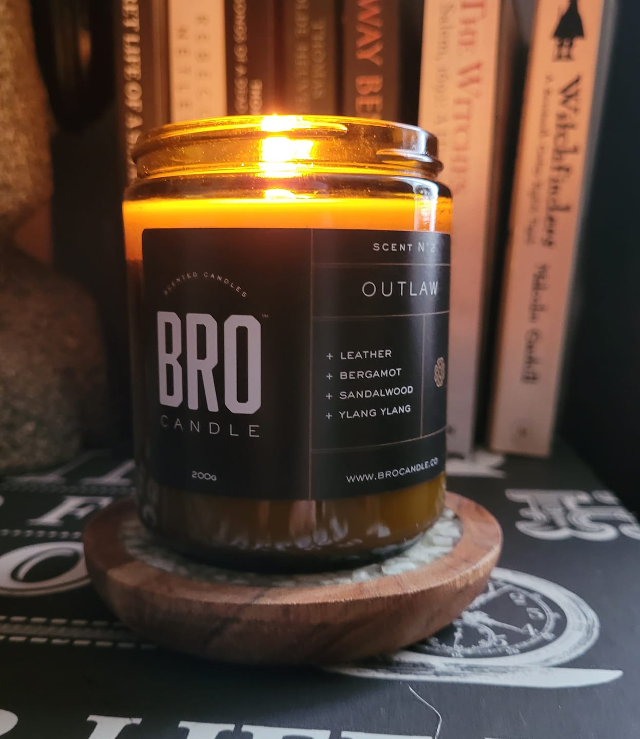 Customer photo review of The Old Fashioned Candle