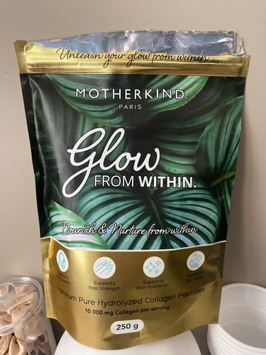 Customer photo review of Glow From Within Collagen - 250g