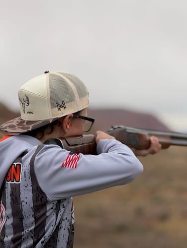 Customer photo review of MHC Deer Skull Trucker Hat