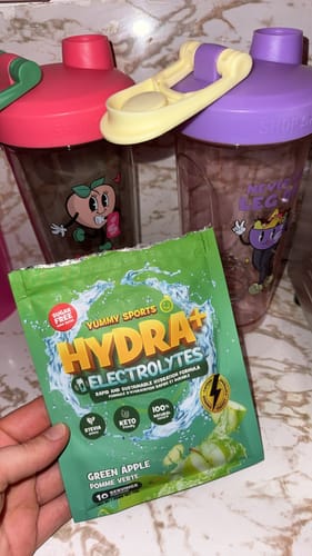Customer photo review of Yummy Sports - Hydra+Électrolytes avec caféine 210g