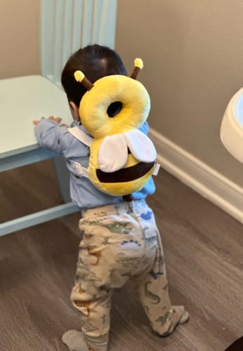 Customer photo review of Bumper Buddy Pillow