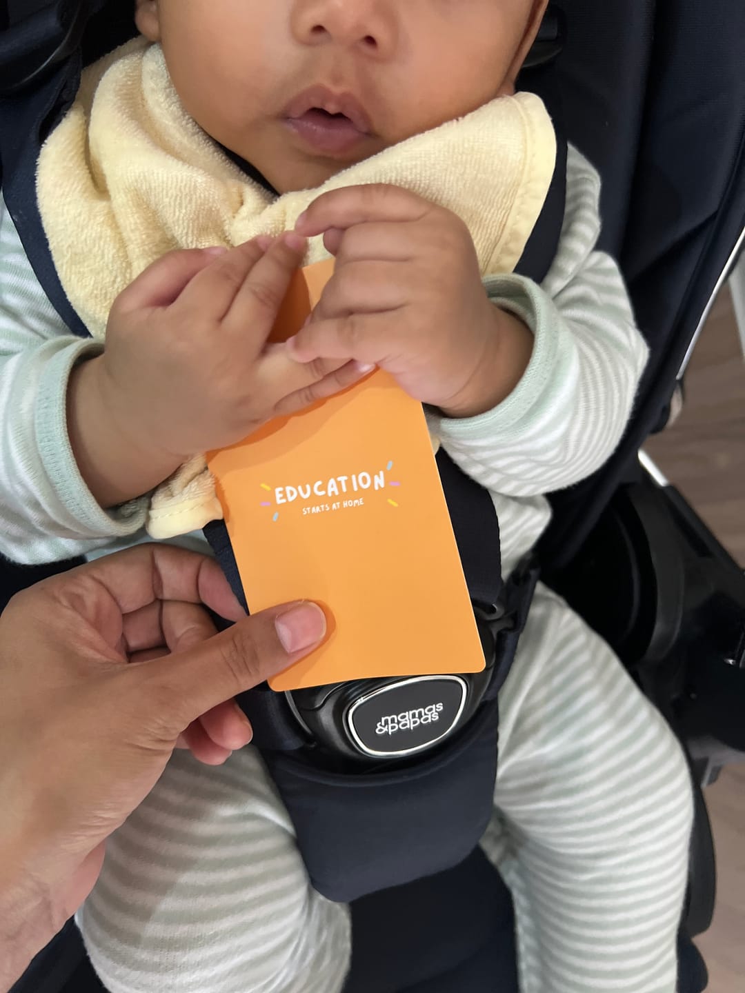 Customer photo review of Learn with Me - Baby Cards