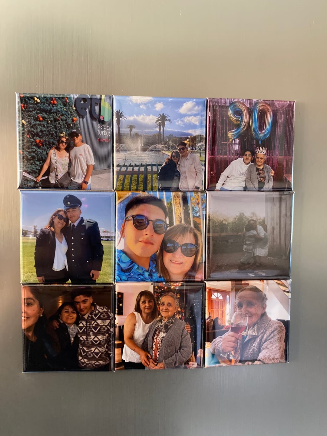 Customer photo review of Pack 9 Imanes personalizados