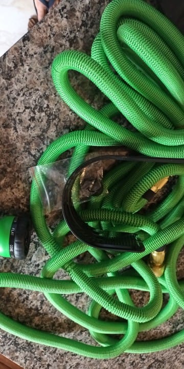 Customer photo review of Expandable Garden Magic Hose Pipe *BEST SELLER*