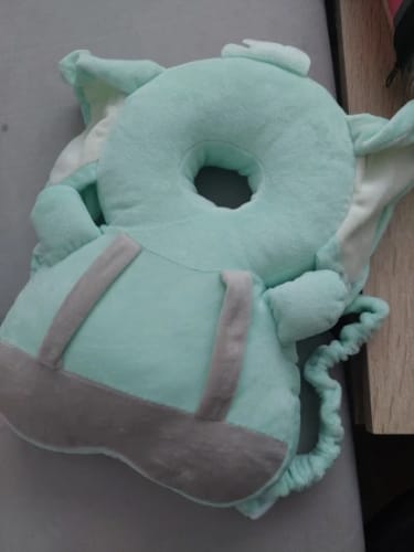 Customer photo review of Bumper Buddy Pillow