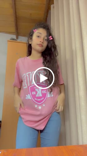 Customer video review of One Dream Oversize T Shirt