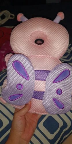 Customer photo review of Bumper Buddy Pillow
