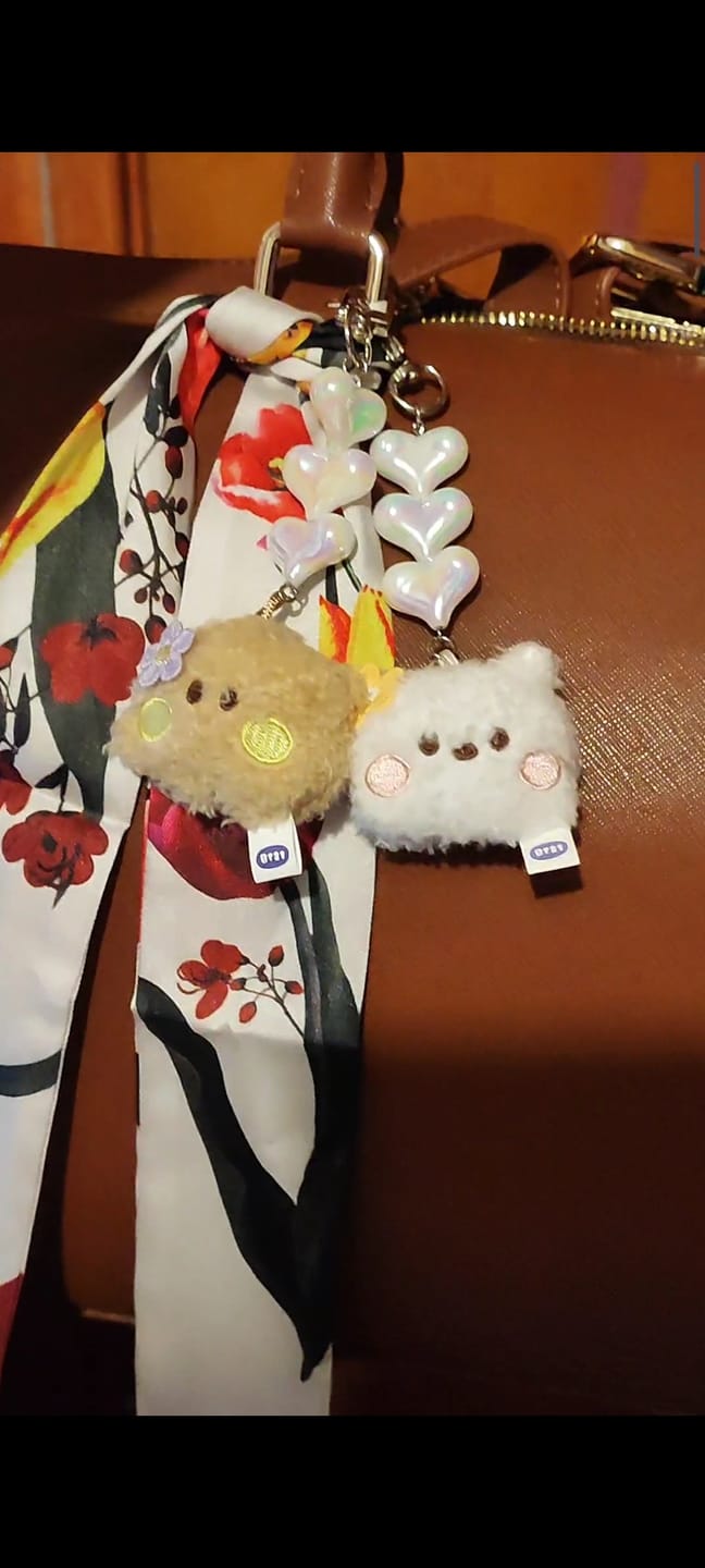 Customer photo review of BT21 - MININI BEADS PLUSH KEYRING FACE